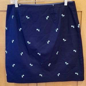 Talbots Vespa scooter skirt size 8